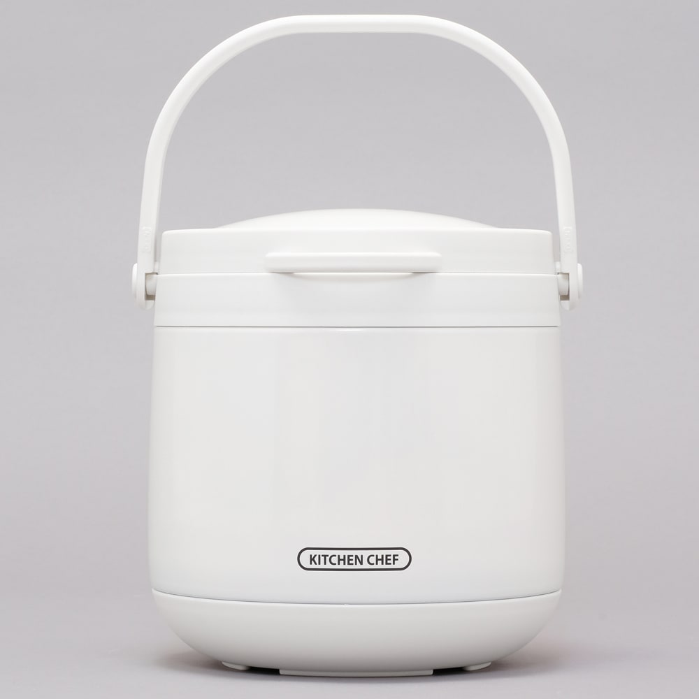 アイリスオーヤマ RWP-N45ホワイト 【IH対応】真空保温調理器　4.5L　ホワイト RWPN45ホワイト