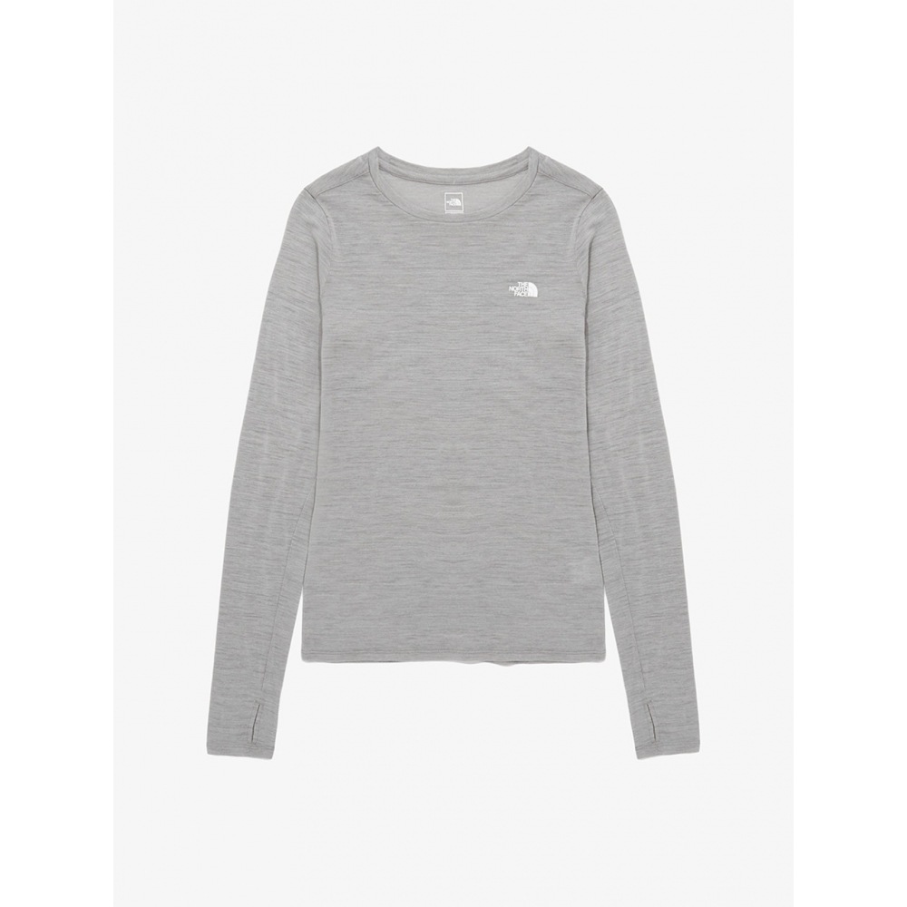 ザ・ノースフェイス NT7TP90F レディースメリノウールロングスリーブクルー