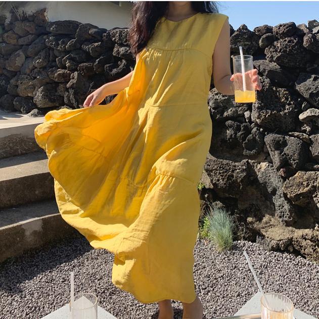 ワンピース レディース オールインワン フレアワンピース ロング丈 マキシ丈 4,932円