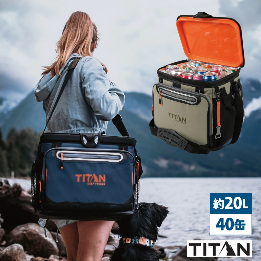 新着 (タイタン)クーラーボックス Titan Deep ネイビー 40缶 20L Freeze クーラーボックス -  flaviogimenis.com.br