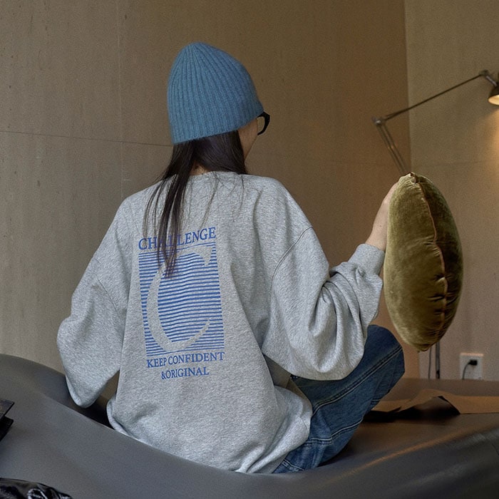 ロンT トップス 長袖 Tシャツ レディース バックプリント 韓国 ファッション オーバーサイズ カットソー クルーネック ビッグシルエット ロングスリーブ 長袖tシャツ 丸首 大きいサイズ 春 秋今