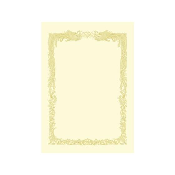 OA賞状用紙 クリームA4判横書 100枚 タカ印 10-1168 5,185円