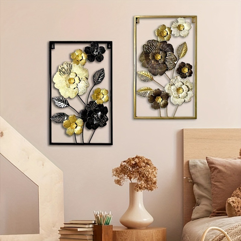 ウォールインテリア 壁掛けインテリア アイアン 壁飾り アートパネル 花 フラワー 装飾 デコレーション ウォールデコ おしゃれ モダン かわいい シンプル 5,691円