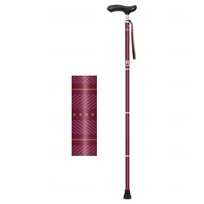 杖 ネオクラシカル 折り畳み ショート 軽量 女性 男性 杖ホルダー 自立 サポート おしゃれ 医療用 介護用 転倒防止 高齢者 立ち上がり 補助 腰痛 予防 ウェルファン 掲載商品 歩行用