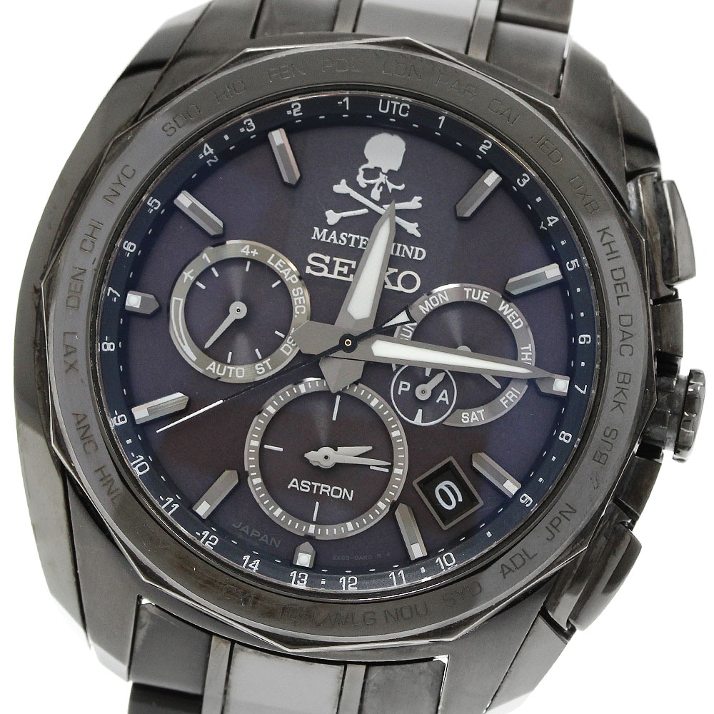 セイコー SEIKO SBXC041/5X53-0AR0 アストロン マスターマインドコラボ 150本限定 デイト ソーラー電波 メンズ _941938【中古】