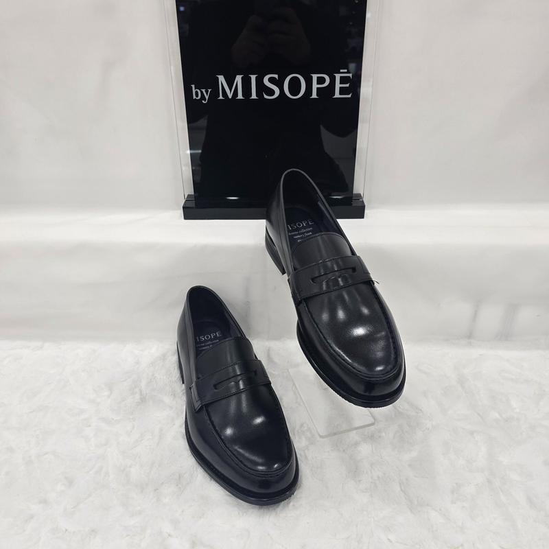 By 男性クラシックペニーローファー 122HT219TG003 BLACK 2 JJ