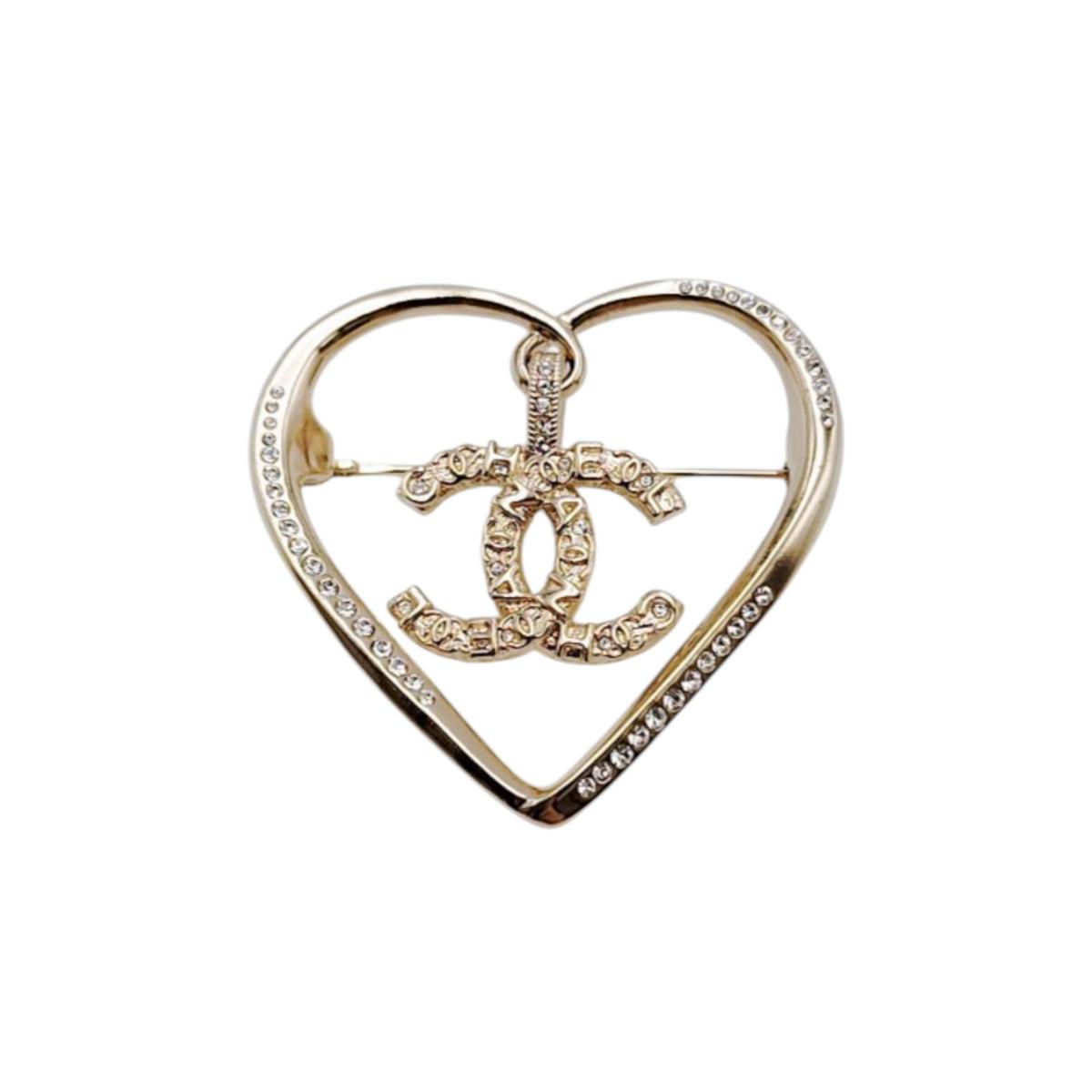 AB6004 メタル ココマークハート ハート ゴールド