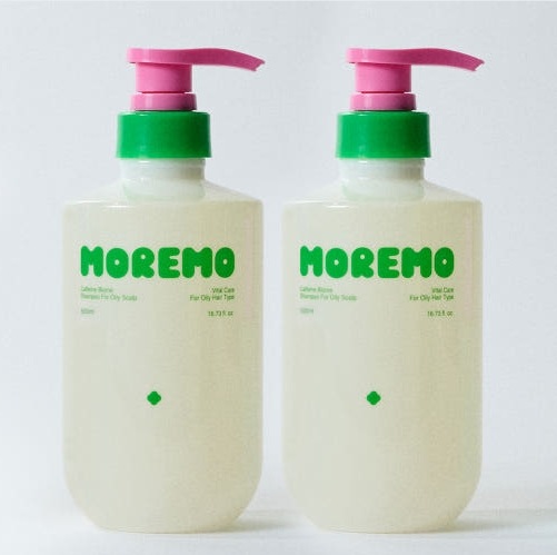 [1+1] NEW モレモカフェインバイオーム 脱毛緩和シャンプー脂性用 500mlダブルセット