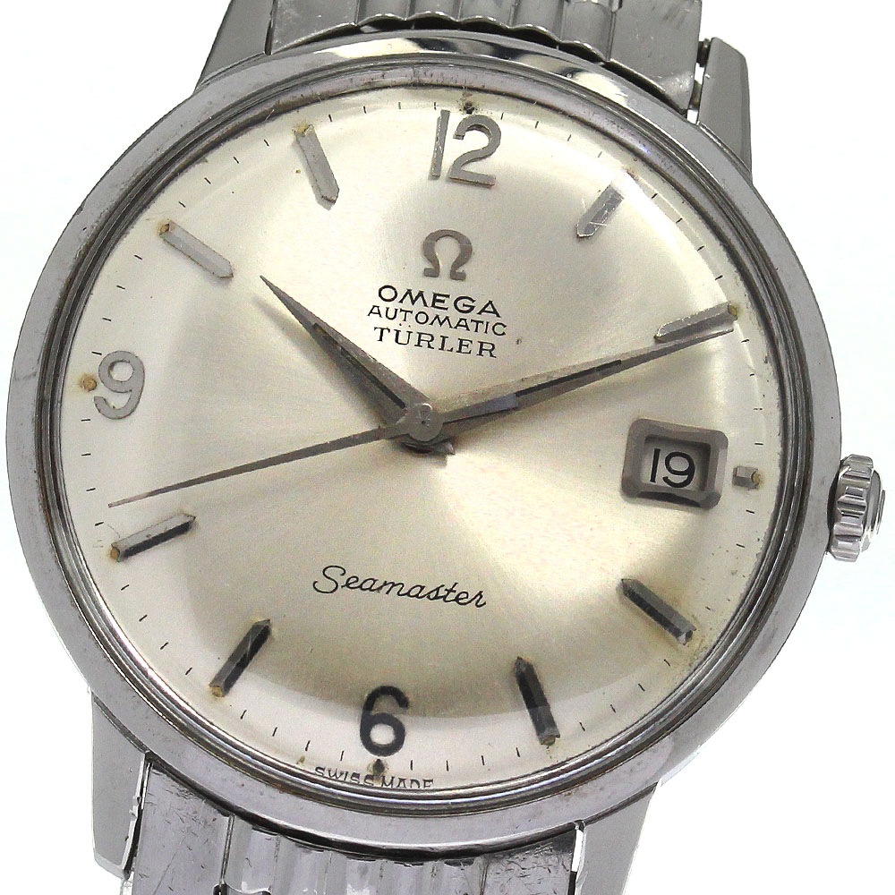 オメガ OMEGA 166.001 シーマスター cal.562 ライスブレスレット 自動巻き メンズ _803948【中古】
