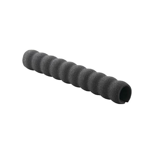 （まとめ）台車用グリップ 内径約28x300mm ブラック TDG-27X300-BK 1個[x3]