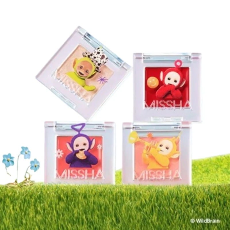 [25SS/新作]テレタビーズ コラボ モダンポッド4種(アイシャドウ,ハイライター,陰影,リップ,チーク) #25年2月発売