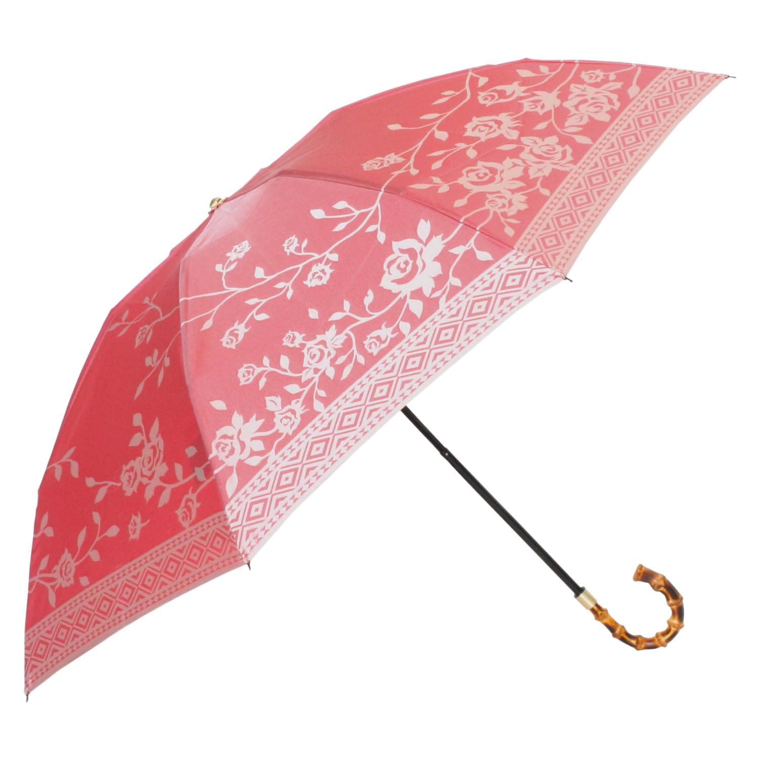 槙田商店折りたたみ傘 日傘 雨傘 晴雨兼用 軽量 UVカット 折り畳み KIRIE キリエ レディース 136755