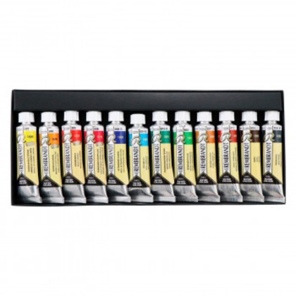 ターレンス レンブラント水彩絵具10ml ベーシック12色紙箱セット RWC10-B12 489320