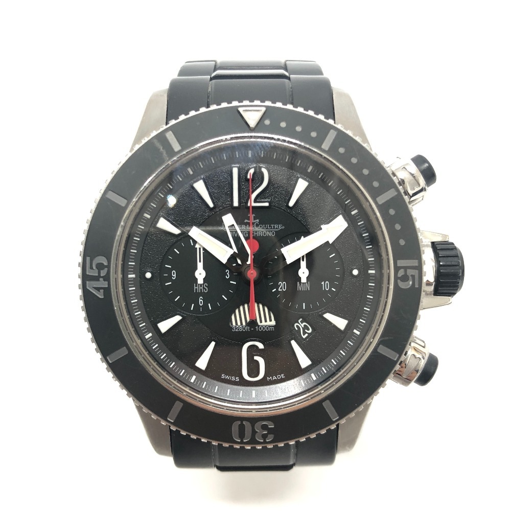 JAEGER-LECOULTRE ジャガールクルト 腕時計 Q178T470 マスターコンプレッサー ダイビング クロノグラフGMT 自動巻き 腕時 ウォッチ SS シルバー