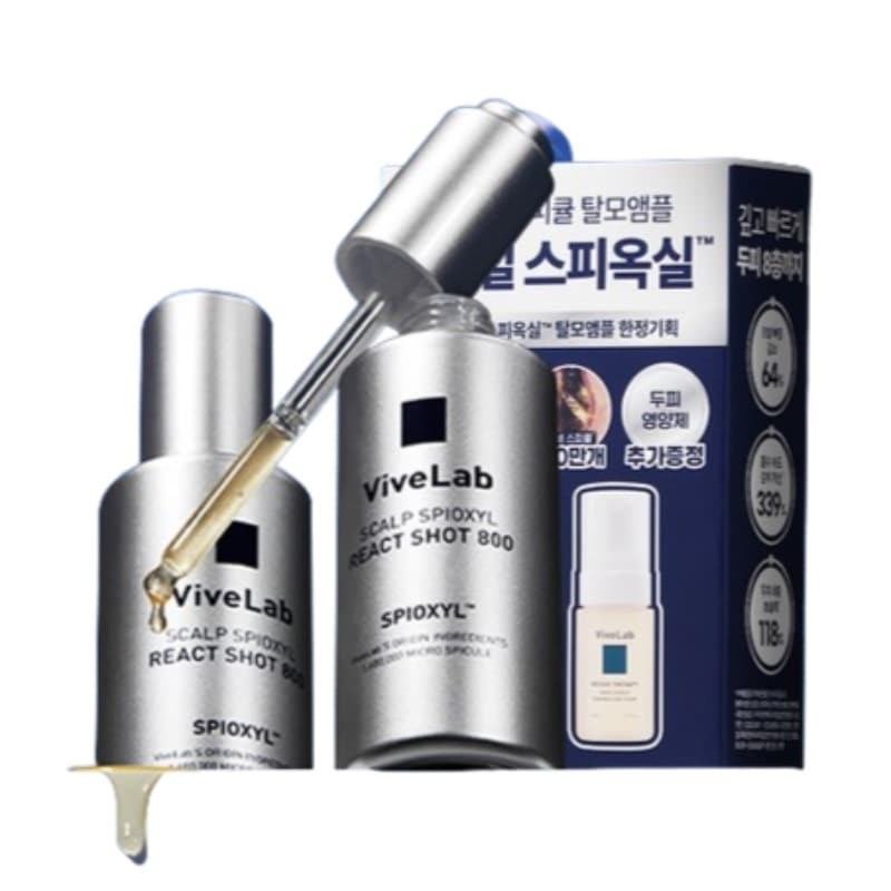 [24FW/New]スカルプ スピオキシル リアクトショット 800 50ml(エンハンシングフォーム33ml贈呈) #頭皮 スピキュール #超精密 スピキュール #ビール酵母 スピキュール