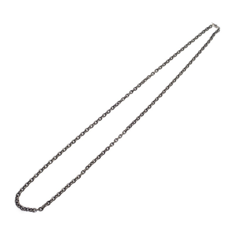 【CHROME HEARTS】ペーパーチェーン ネックレス シルバー925 30インチ メンズ