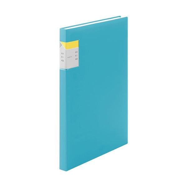 (まとめ) キングジム クリアーファイル カキコA4タテ 20ポケット(小口10枚) 背幅13mm 水色 8632ミス 1冊 〔×30セット〕 21] 車用品・バイク用品 (まとめ) キングジム クリアーファイル カキコ