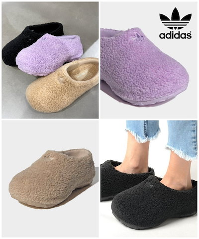 Qoo10 adidas アディフォーム スタン ミュール ストラ