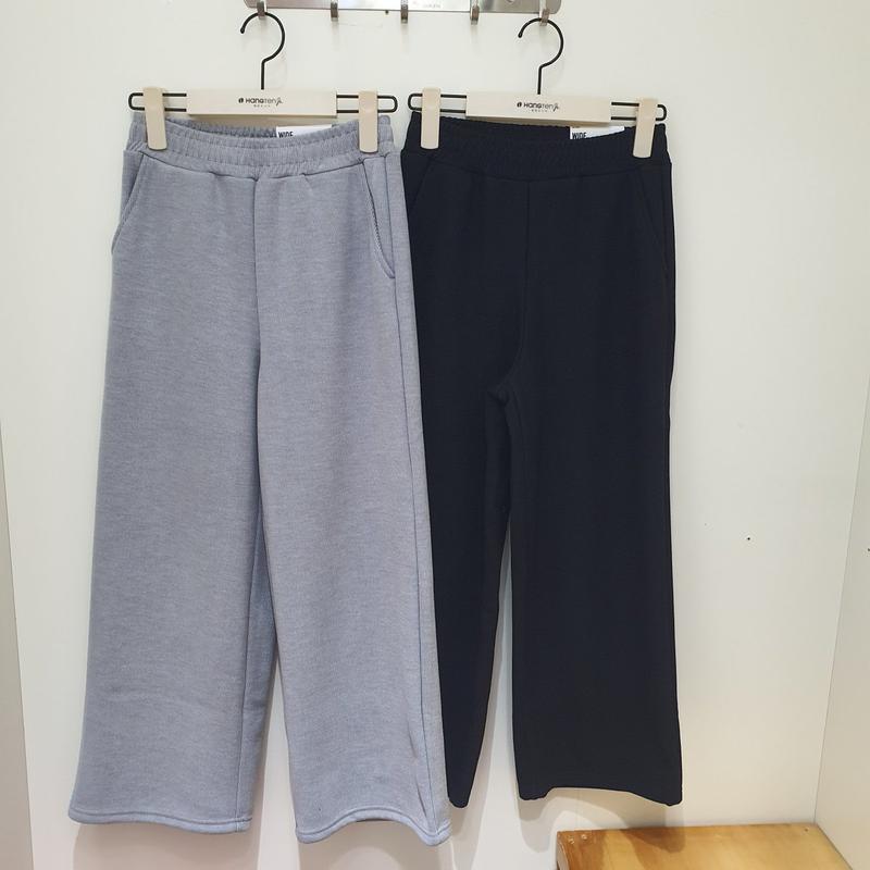 [モダ富平] ミンク起毛 リブ ワイドパンツ/14540-138-803-05_BP