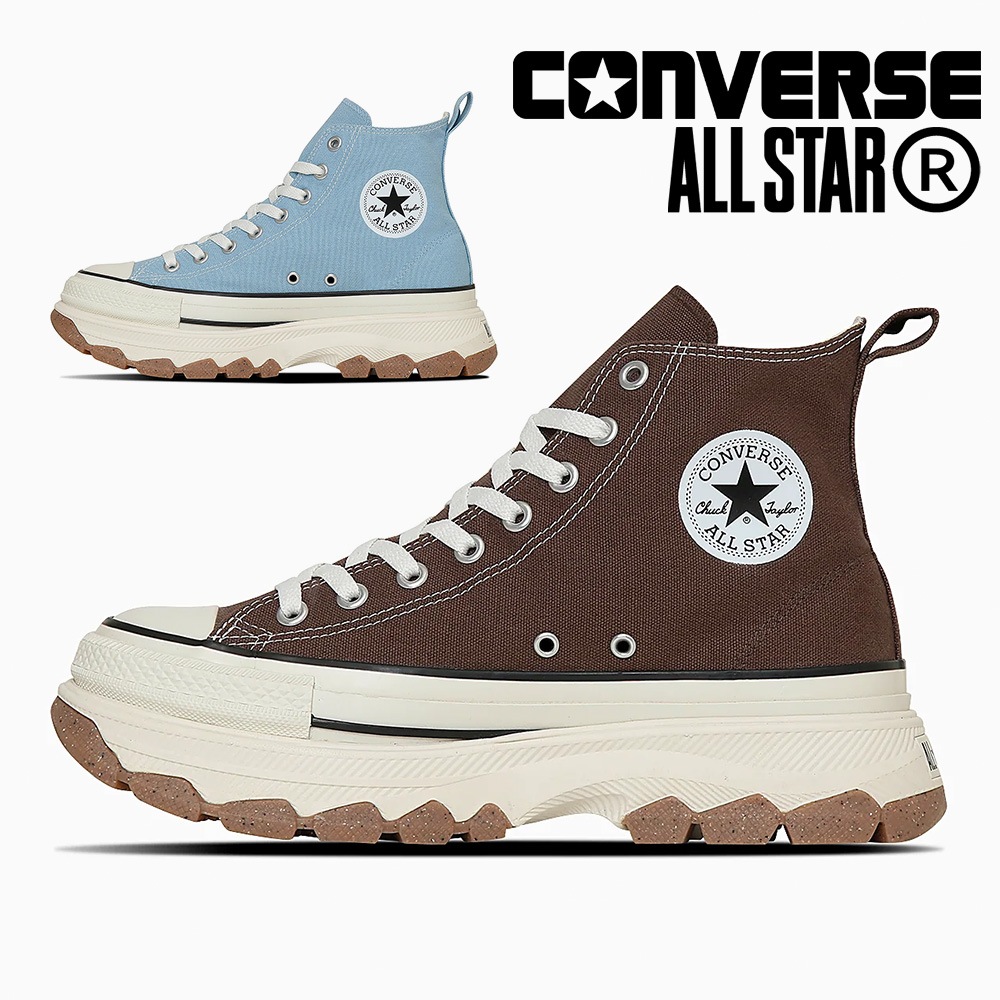 コンバース スニーカー メンズ レディース オールスター (R) トレックウエーブ Z HI converse ALL STAR (R) TREKWAVE Z HI 厚底 ハイカット キャンバス