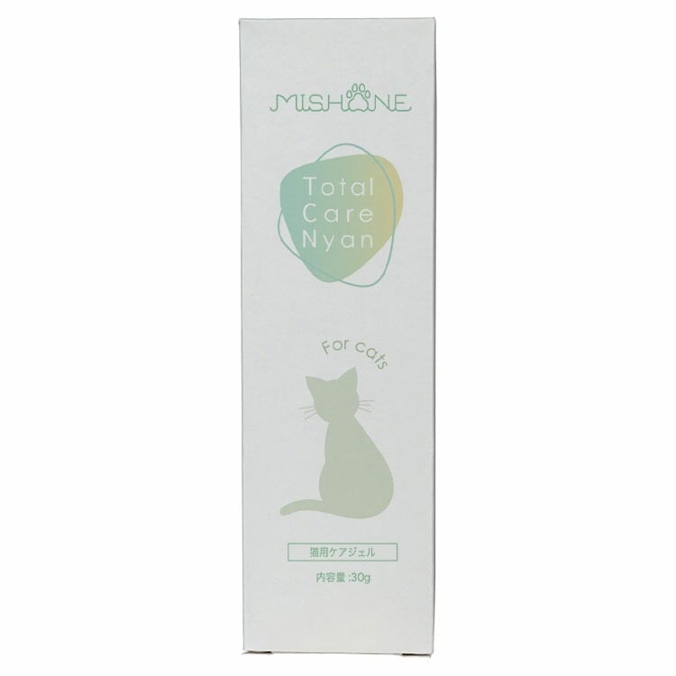 【人気商品】歯磨きジェル 猫用 ヒューマングレード ミシュワン Total Care Nyan 30g MISHONE (B)