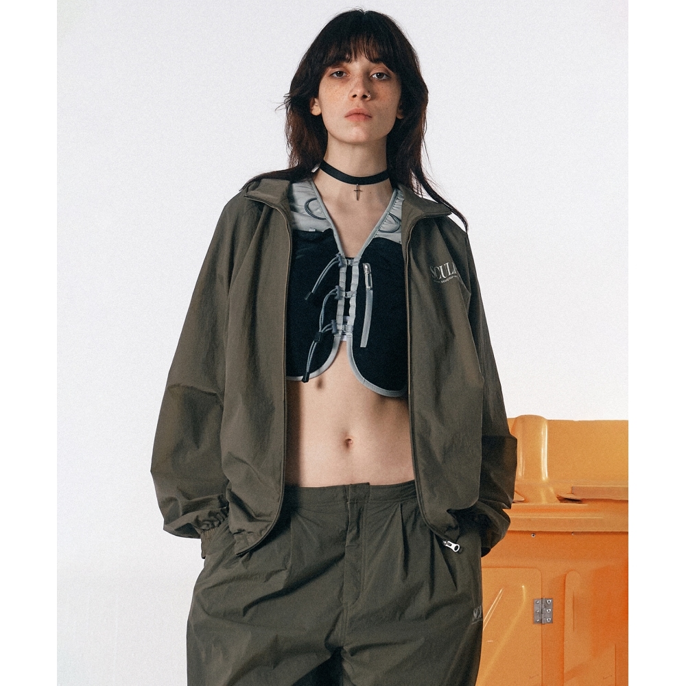 SCULPTOR クラシック ウィンド ジャケット カーキ