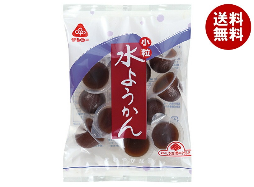 サンコー 小粒 水ようかん 12個×12袋入×(2ケース)