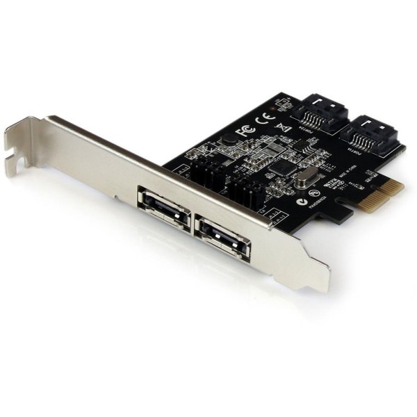 PEXESAT322I [外部eSATA 2ポート/内部SATA 2ポート増設PCI Experssカード] 7,089円
