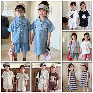 Qoo10] 【50+種類 男女兼用 夏 子供服】 8