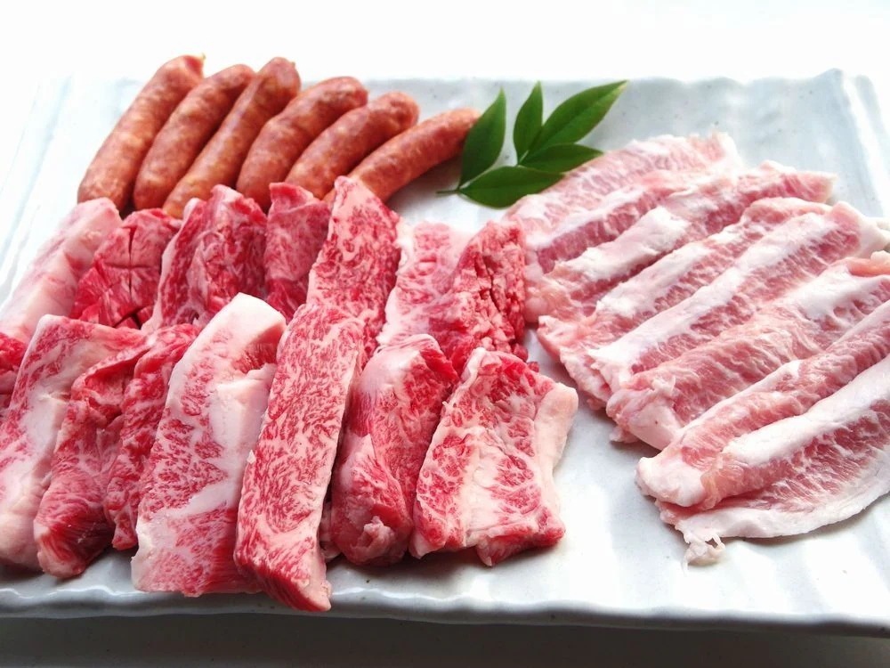 A4 A5 黒毛和牛 未経産 メス牛 限定 カルビ豚トロBBQセット 1.2Kg 牛肉