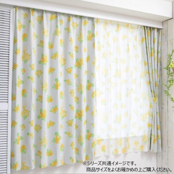 ディズニー 美女と野獣 ベル カーテン2枚セット 100×135cm SB-634-D