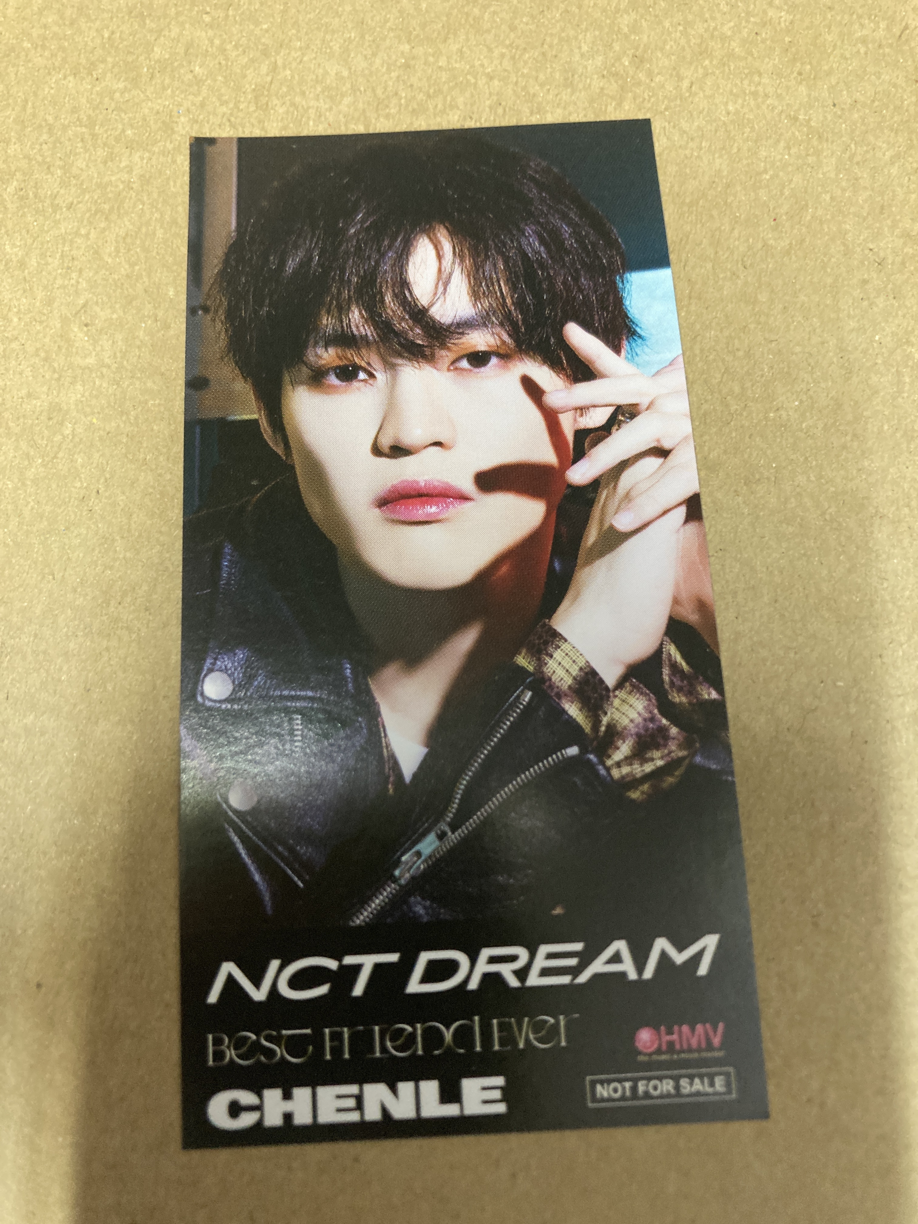 NCT DREAM Best Friend Ever HMV特典ステッカー CHENLE 新品