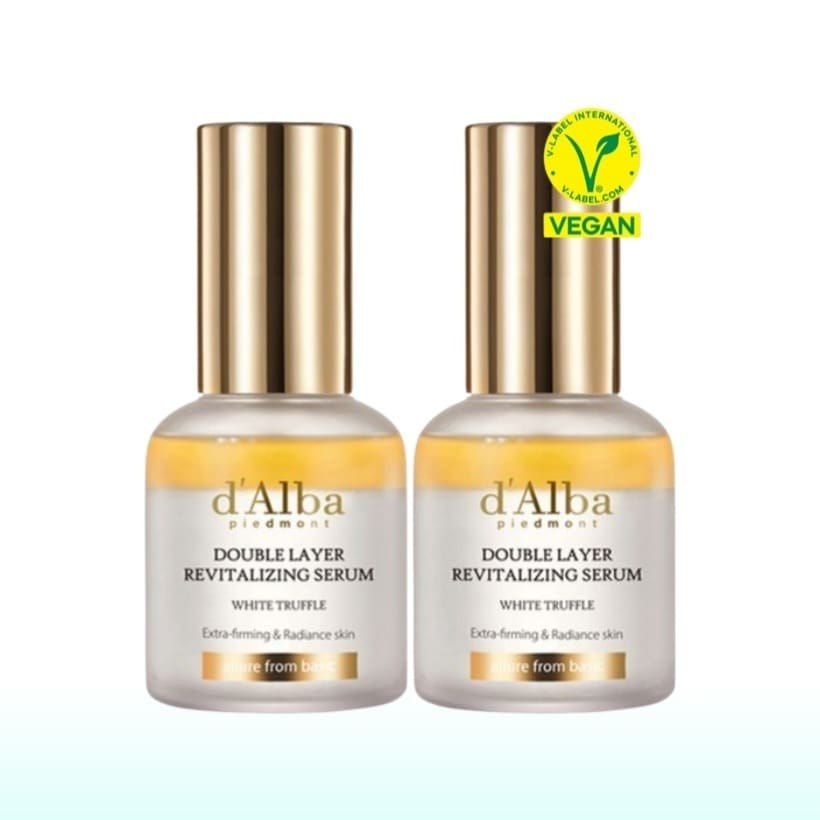 [1+1] リバイタライジング セラム 30ml x 2個 ホワイト トリュフ ブル レイヤー /韓国コスメ 正規品 人気セラム おすすめ