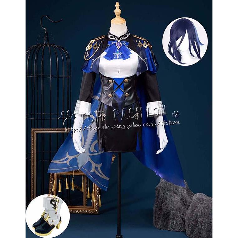 原神 げんしん genshin フォンテーヌ 風 クロリンデ Clorinde コスプレ衣装 変装 仮装 コスチューム cosplay イベント クリスマス