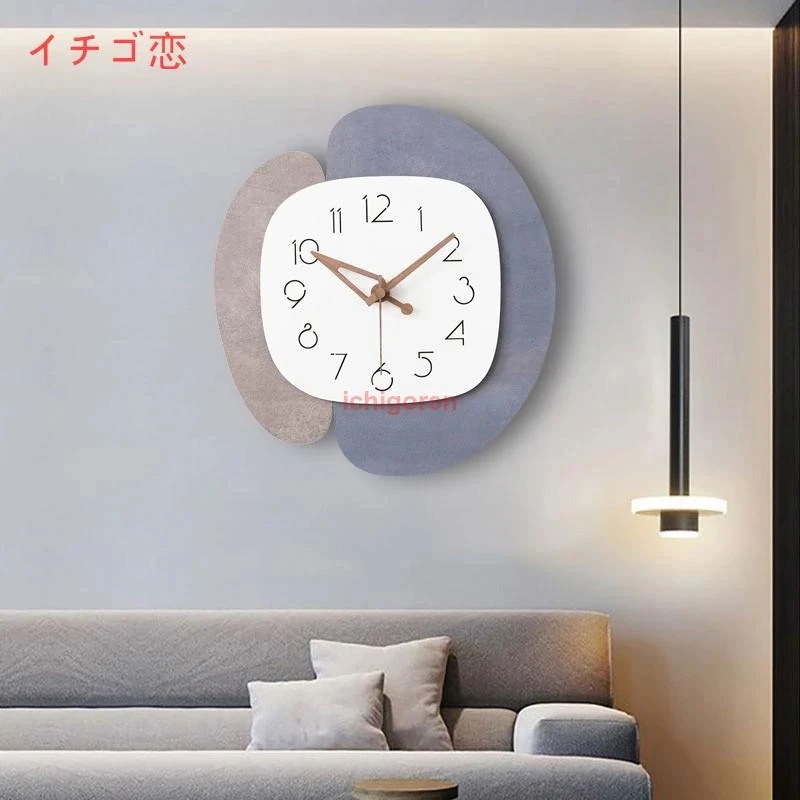 壁掛け時計 モダン 掛け時計 おしゃれ 木製 音しない 静音 壁掛け時計 かわいい ギフト 男性 女性 掛時計