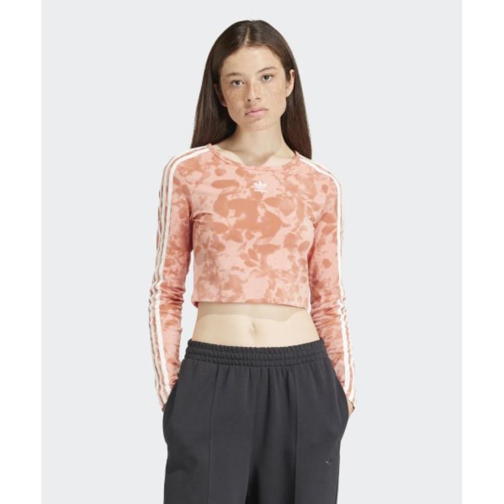 adidas AOP 3S Crop Top Wonderclay IY0779