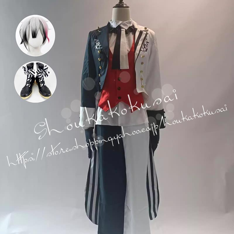 悪魔執事と黒い猫 ベリアン クライアン コスプレ衣装 イベント コスチューム 変装活動 仮装 学園祭 撮影 祭り クリスマス ハロウィン