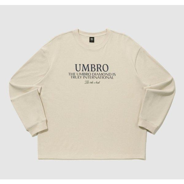 レイトチェックアウト ワッフル ルーズフィット 長袖 Tシャツ BB UQ221CRL49 OBE0 D...
