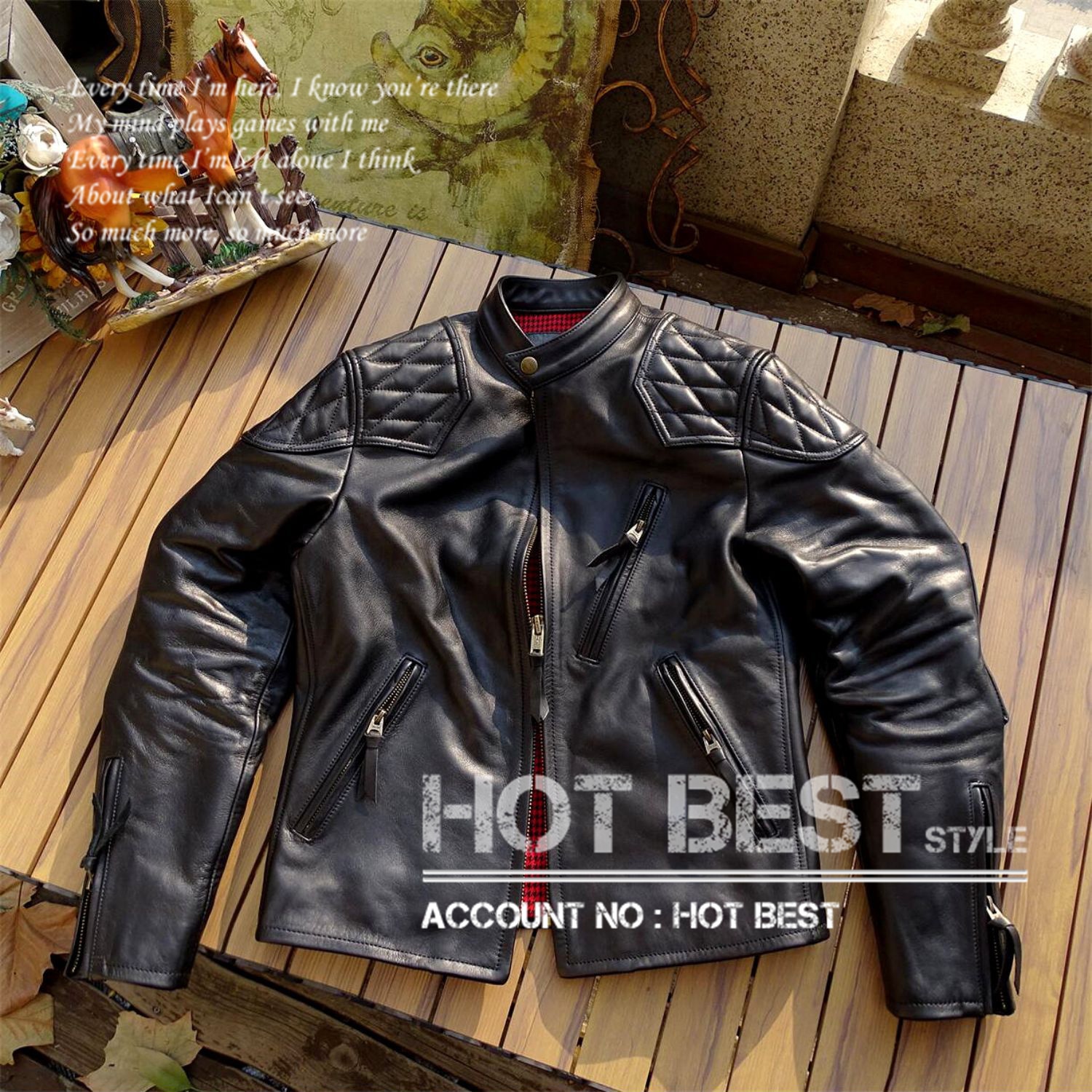 1.2mm カウハイド 50s パテッド シングルライダース ギフト メンズ 革ジャン レザージャケット PADDED 植物鞣し 牛革