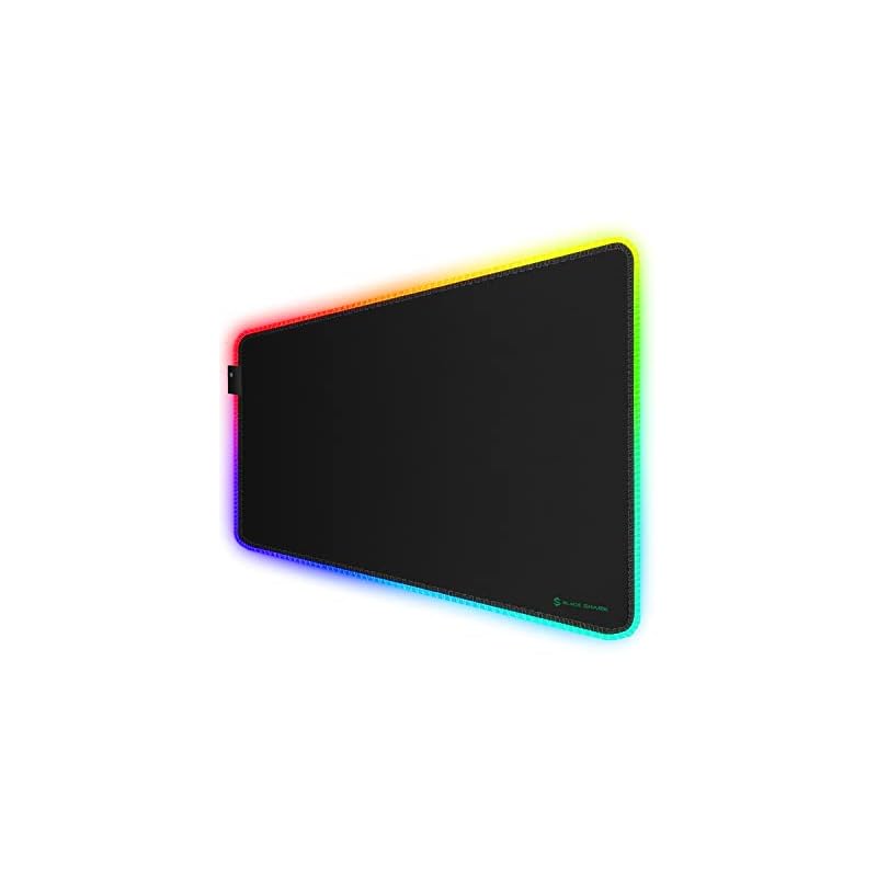 Black Shark ゲーミングマウスパッド XL 900mm x 400mm x4mm RGB マウスパッド ゲーミング 滑り止め マウスパッド 大型 11RGBモード Manta P7
