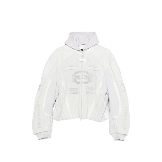 BALENCIAGA Men Leather Jackets 830894 TSS01 9012 WHITE