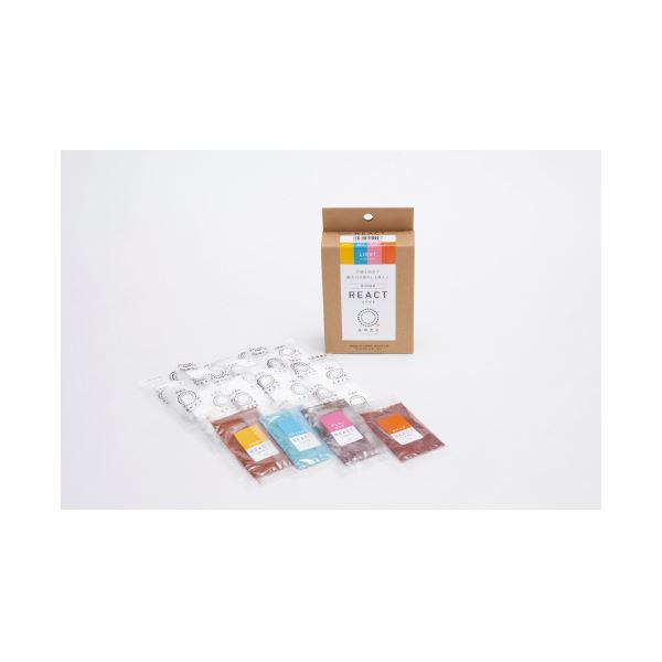 （まとめ）桂屋ファイングッズ 技法用染料リアクト4色セットVIVID[x5セット]