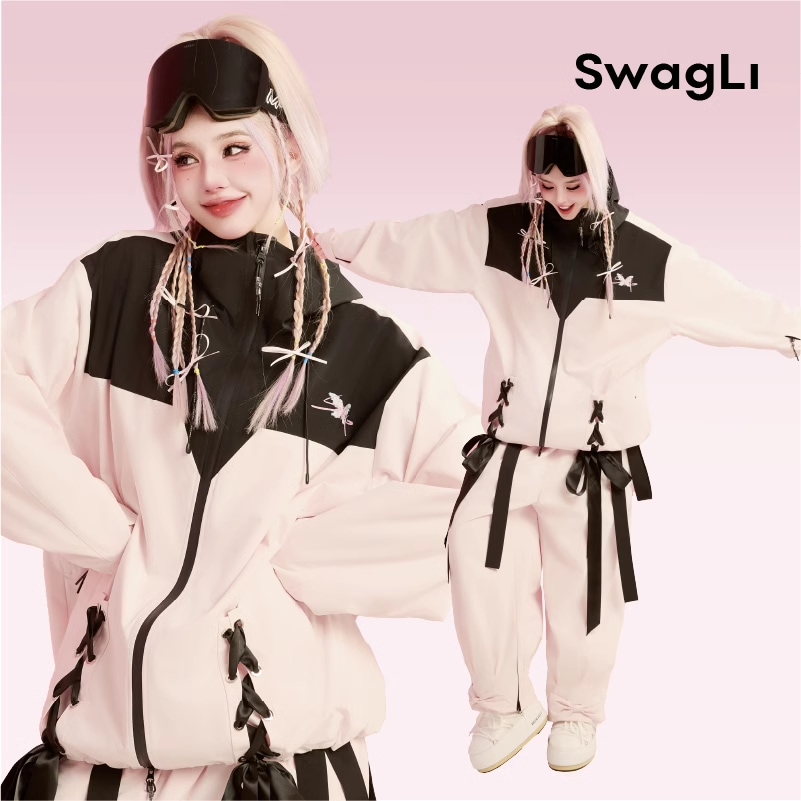 スノーボードウェア 2024 2025 上下セット レディース メンズ 防水20000 ジャケット アウター パンツ パープル スノボー スキーウェア スノボウェア 韓国風 防水防寒防雪保温防風