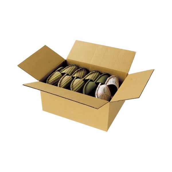 （まとめ）TANOSEE 宅配用ダンボール箱 100-A3 1パック（20枚） [x3セット]