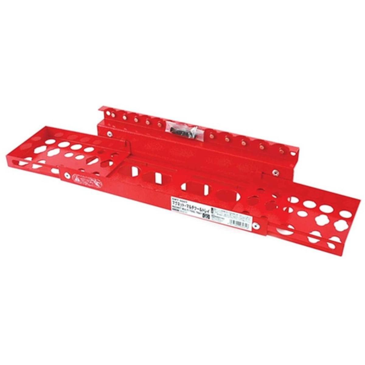 SK11 マグネットマルチツールトレイ 幅305~495×奥行125×高さ125mm SMT-500T