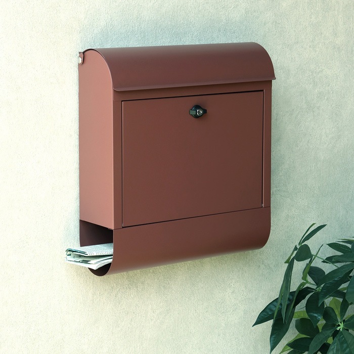 郵便ポスト 壁掛けポスト Erin エリン WM-096 カーディナルレッド