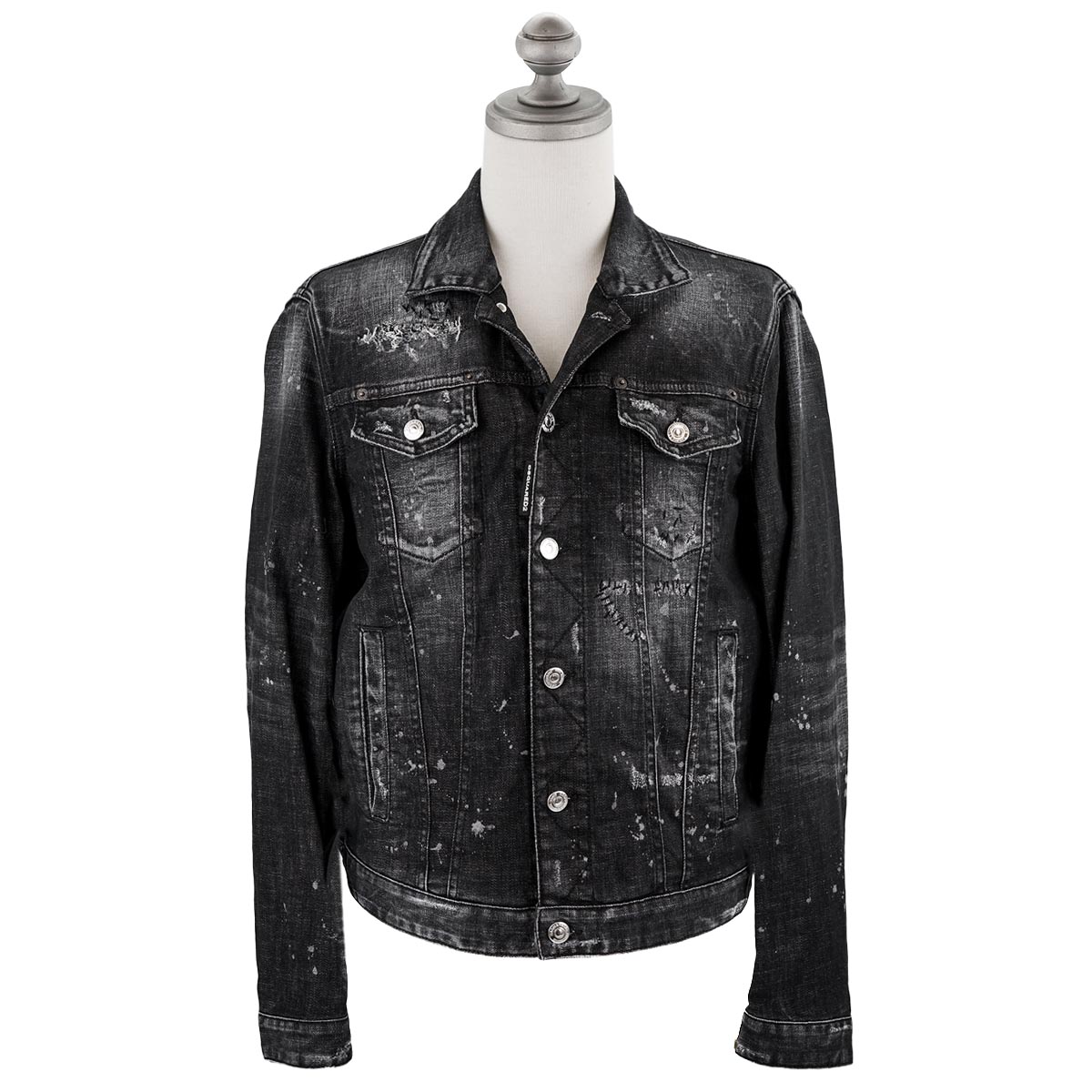 ディースクエアード デニムジャケット S74AM1301 S30309 Lサイズ