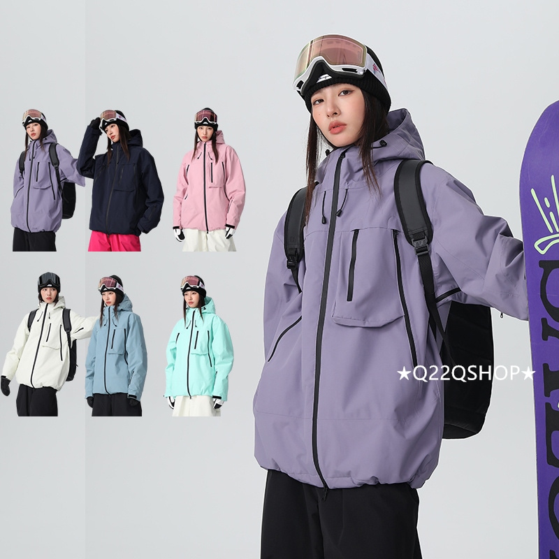 スノーボードウェア 2024 2025 単品 トップス メンズ レディース ジャケット アウター 3L 厚手 ウィンタースポーツ スキーウェア スノボー スノボウェア スノーウェア 韓国風 防水