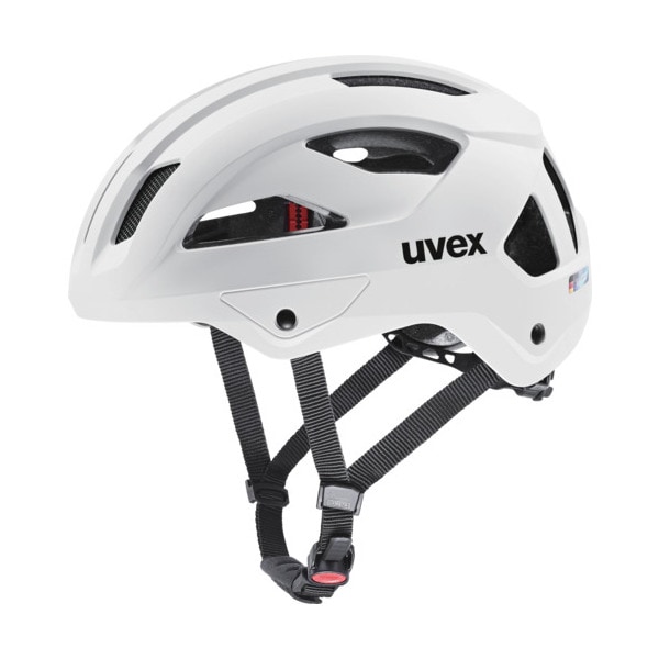 4107140215 自転車ヘルメット stride ホワイトマット 56-59 メーカー直送