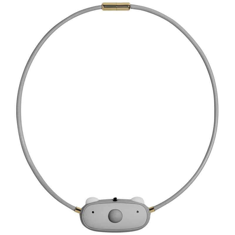 IBLE　首に掛けるだけの空気清浄機 for KIDS Airvida C1 エアビーダ PM2.5対応 グレー　AIRVIDAC1-GY